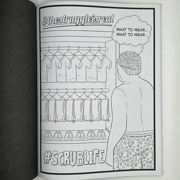 #RadiologyLife Adult Coloring Book - Picture 5 of 9